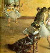 Edgar Degas Ballet Class oil painting picture wholesale